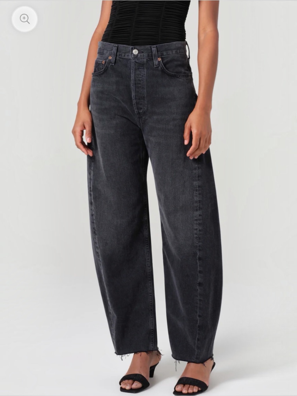 Agolde Luna Denim Jeans In Posse